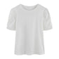 パフスリーブ　半袖　Tシャツ【342】